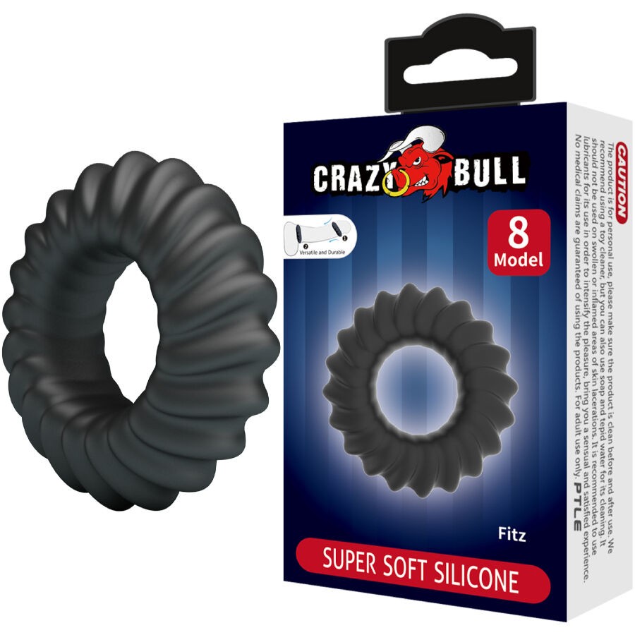 CRAZY BULL - BAGUE EN SILICONE FITZ MODÃLE 8